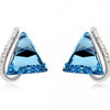 Crystal Bohemia Luxury Triangle Stud Earring