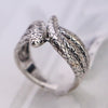 Antique Silver Statement Snake Ring