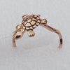 Antique Gold Animal Tortoise Ring